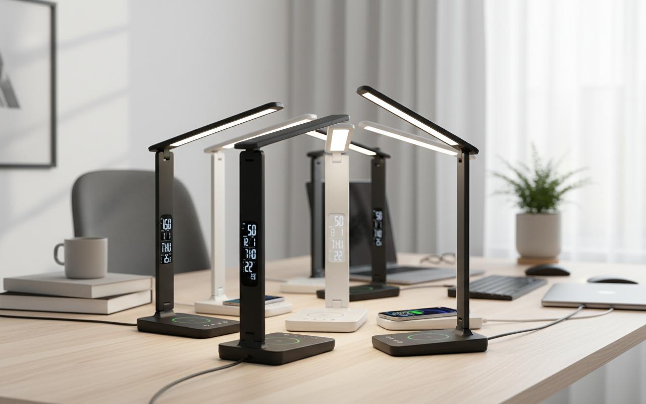 Best Desk Lamp with Wireless Charging - Versatile Lighting, Convenient Device Charging, Compact Design