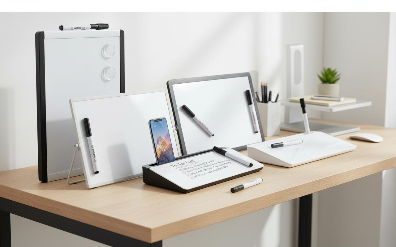 Best Desktop Whiteboard - Compact Design, Efficient Task Organization, Space-Saving Solution