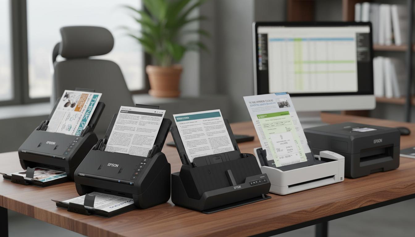 Best Document Scanner with WiFi - Fast Duplex Scanning, Wireless Connectivity, Intuitive Touchscreen Controls