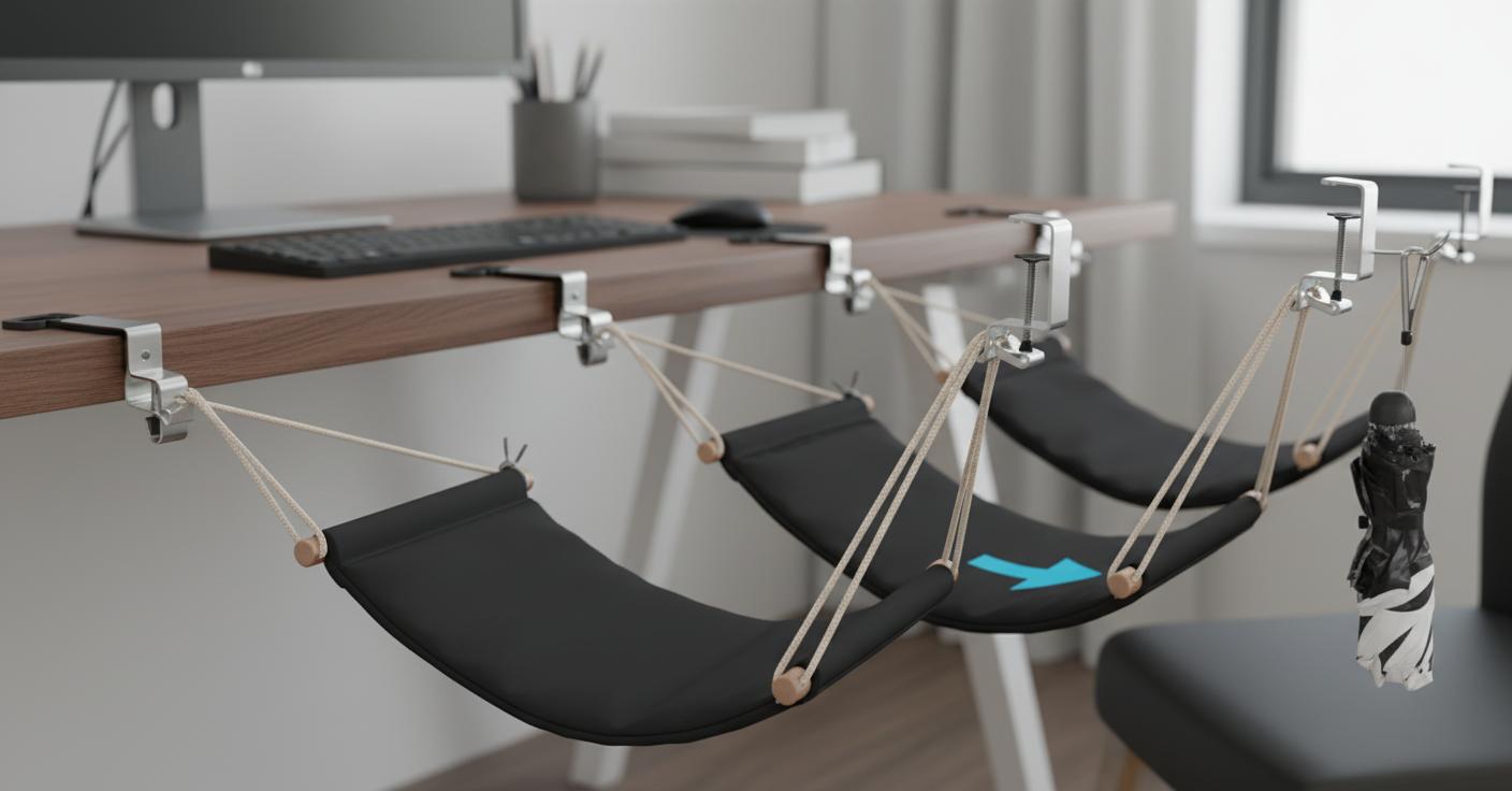 Best Foot Hammock for Under Desk - Comfortable, Portable, and Ideal for Travelers