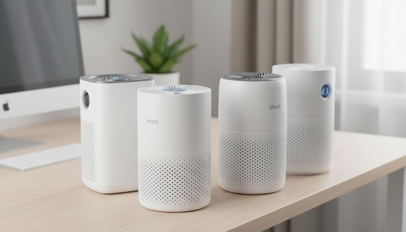 Best Mini Desktop Air Purifier - Compact Design, Efficient Filtration, Quiet Operation