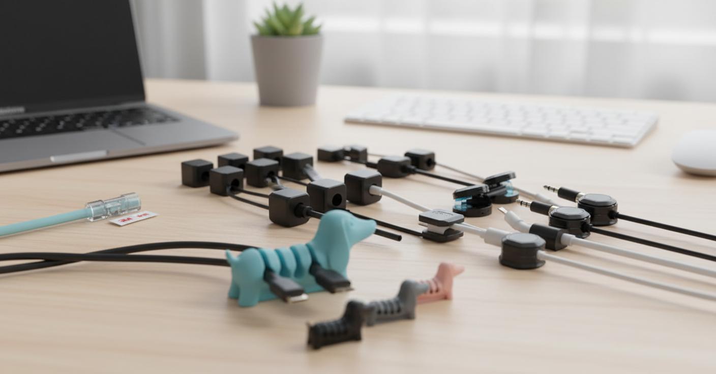 Best Minimalist Cable Clips - Sleek Design, Tangle Prevention, Easy Organization
