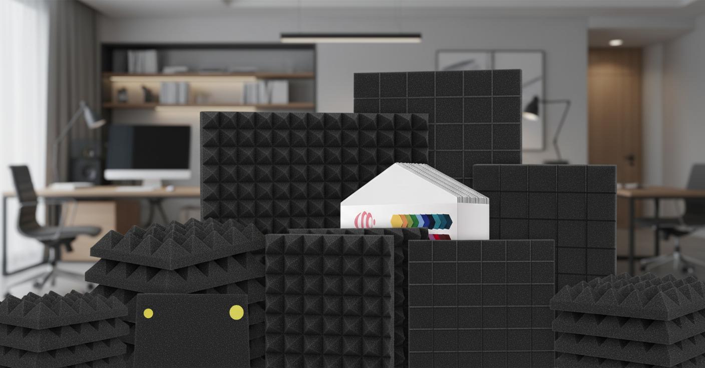 Best Modular Soundproof Wall Panels - Superior Soundproofing, Easy Installation and Studio Acoustic Enhancement