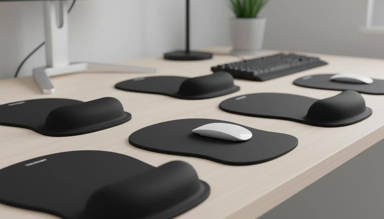 Best Mouse Pad with Wrist Rest - Ergonomic Design, Comfortable Support, and Durable Material