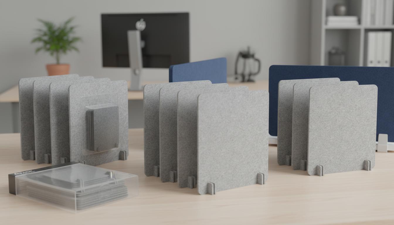 Best Noise-Canceling Desktop Partition - Effective Noise Reduction, Enhanced Privacy, and Stylish Design