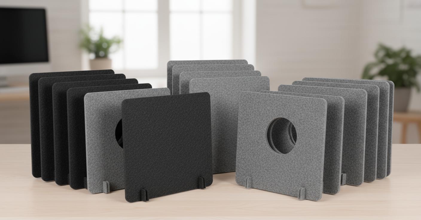 Best Noise-Cancelling Desktop Divider - Enhanced Privacy, Superior Noise Reduction, and Stylish Design