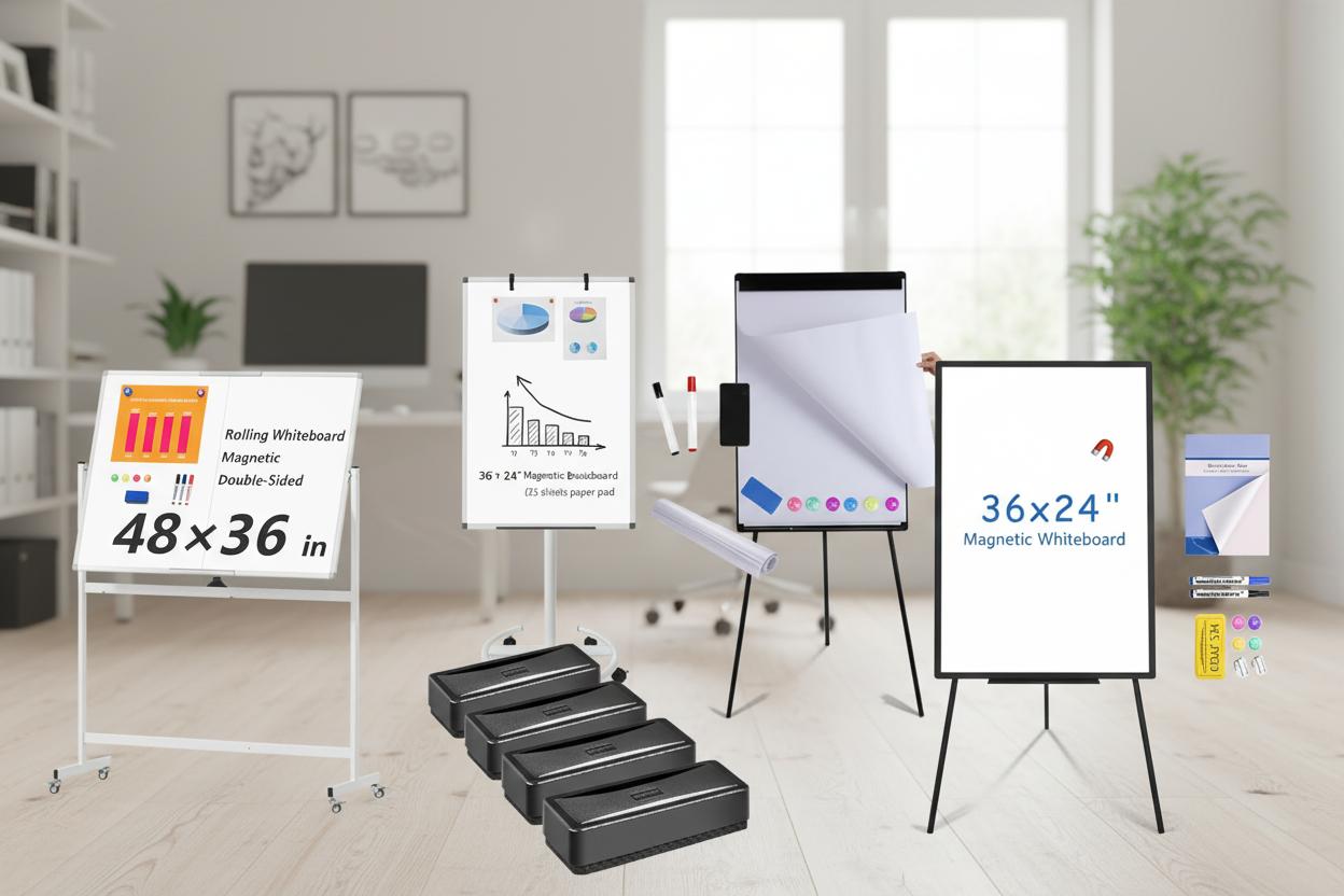 Best Portable Whiteboard Easel - Easy to Clean, Versatile for School, Office, and Home Use