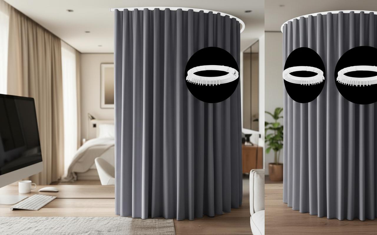 Best Privacy Screen Curtain - Flexible Room Partitions, Extra-Wide Blackout Coverage, Enhanced Light Control