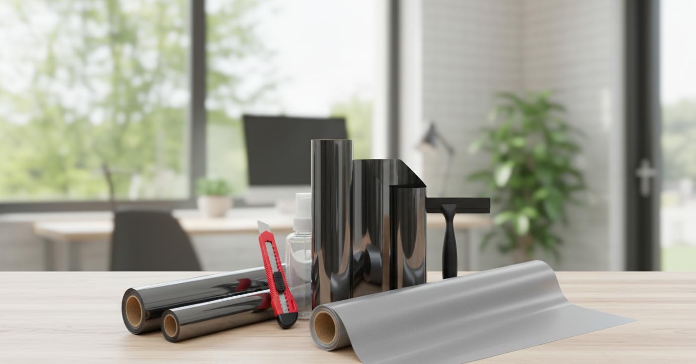 Best Privacy Window Film for Home Offices - Daytime Privacy, UV Protection, and Easy Installation