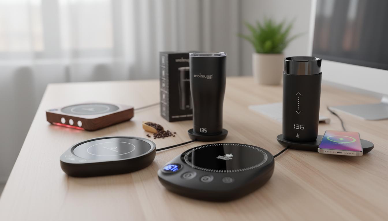 Best Smart Mug Warmer - Keeps Coffee Warm Hours, Maintains Perfect Temperature, Sleek Design