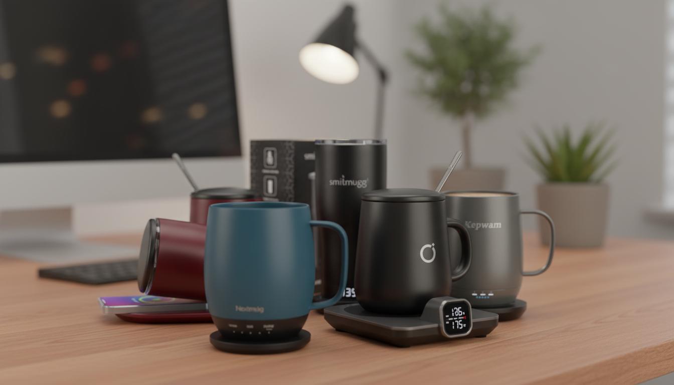 Best Temperature-Controlled Smart Mug - Precise Heating, Long Battery Life, and Sleek Design
