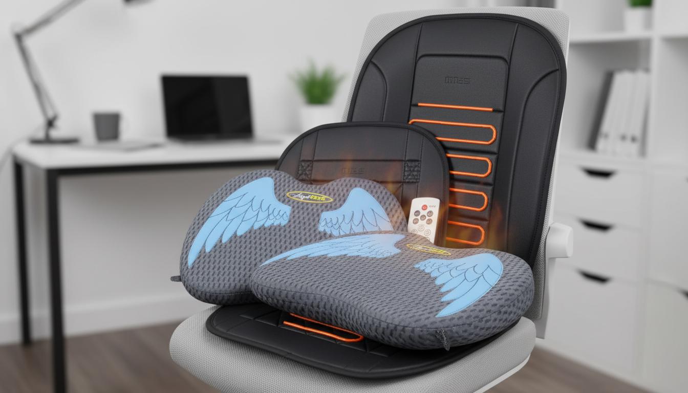 Best Temperature-Controlled Smart Seat Cushion - Customizable Warmth, Ultimate Comfort, Energy Efficient