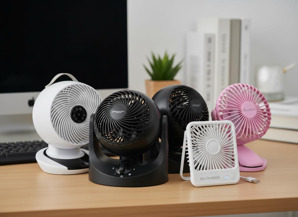 Best Ultra-Quiet Mini Desktop Fan - Whisper-Quiet, Energy-Efficient, Compact Design
