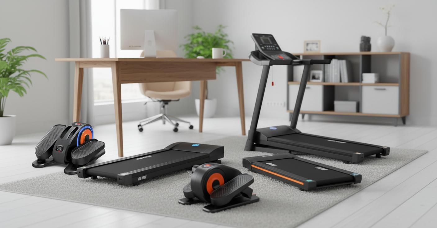 Best Under-Desk Walking Treadmill - Low-Impact, Space-Saving, and Convenient for Home Cardio Workouts