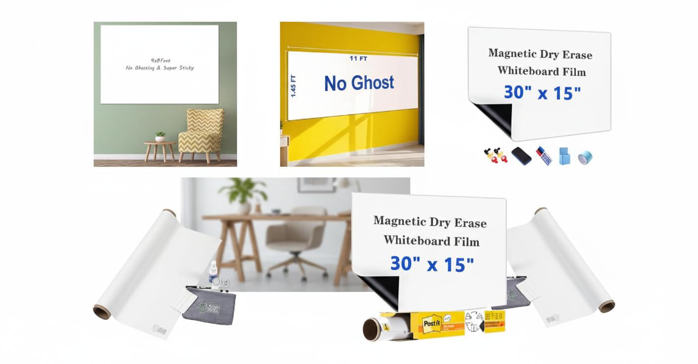 Best Whiteboard Wallpaper - Versatile, Reusable, and Easy-to-Apply Writing Surface