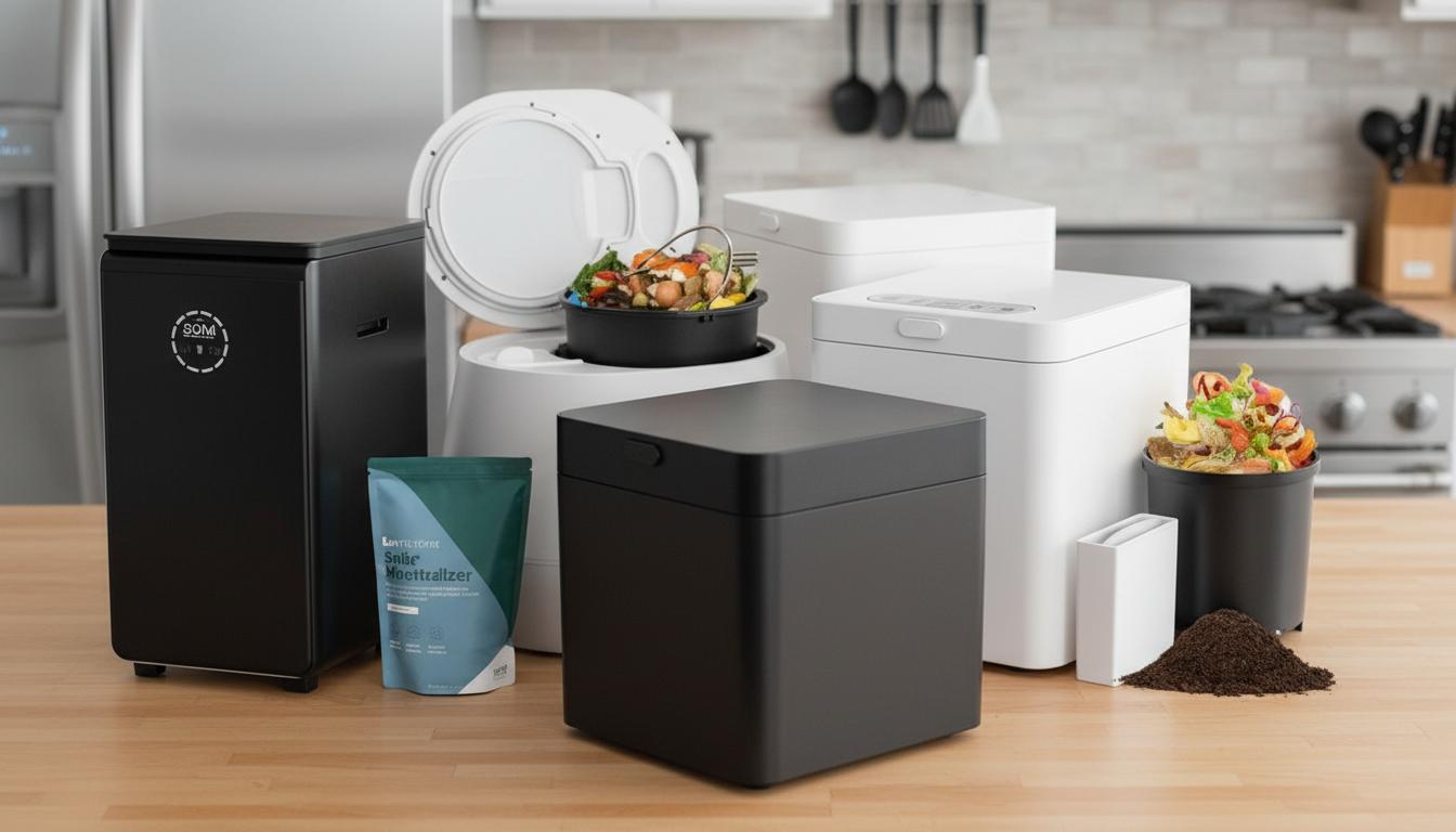 Best Automatic Compost Bin - Eco-Friendly, Odor-Free, Effortless Kitchen Waste Composting