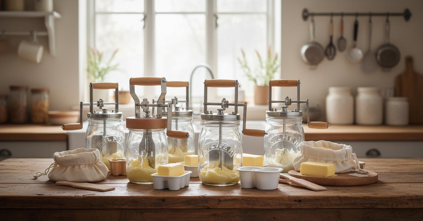 Best Butter Churner - All-in-One Set, Easy to Use, Durable and Efficient
