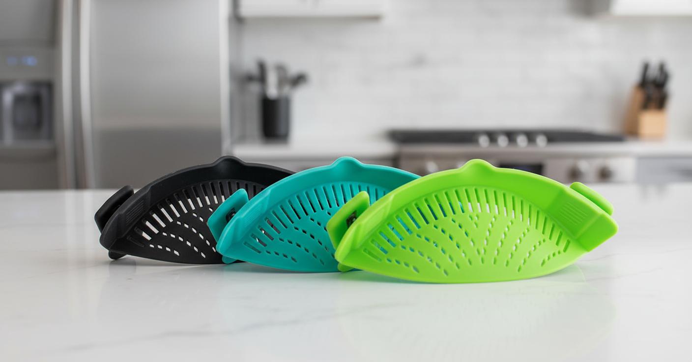 Best Clip-on Pot Strainer - Convenient Fit, Versatile Size Compatibility, Easy to Use