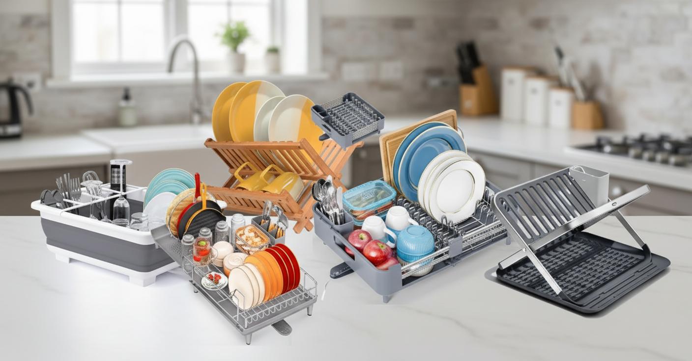 Best Collapsible Dish Rack - Space-Saving, Durable, and Easy to Store