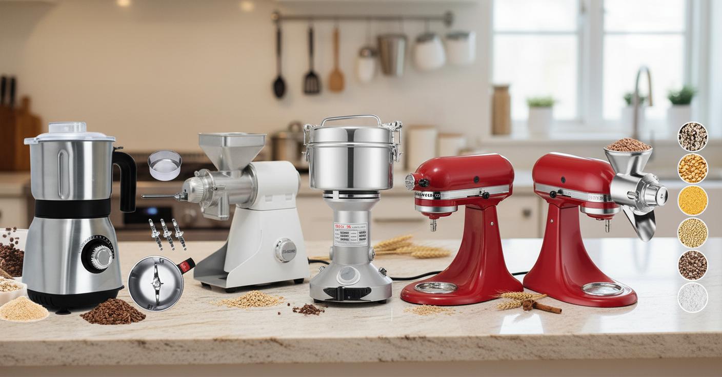 Best Countertop Grain Mill - Quick Grinding, Efficient Performance, Versatile Use