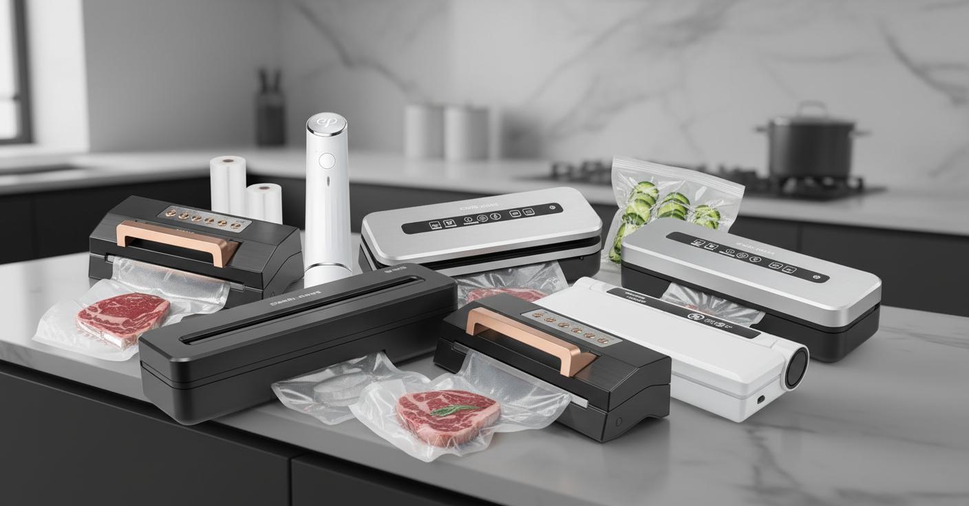 Best Drawer-mounted Vacuum Sealer - Preserving Food Freshness Longer, Easy One-Touch Sealing, Space-Saving Design