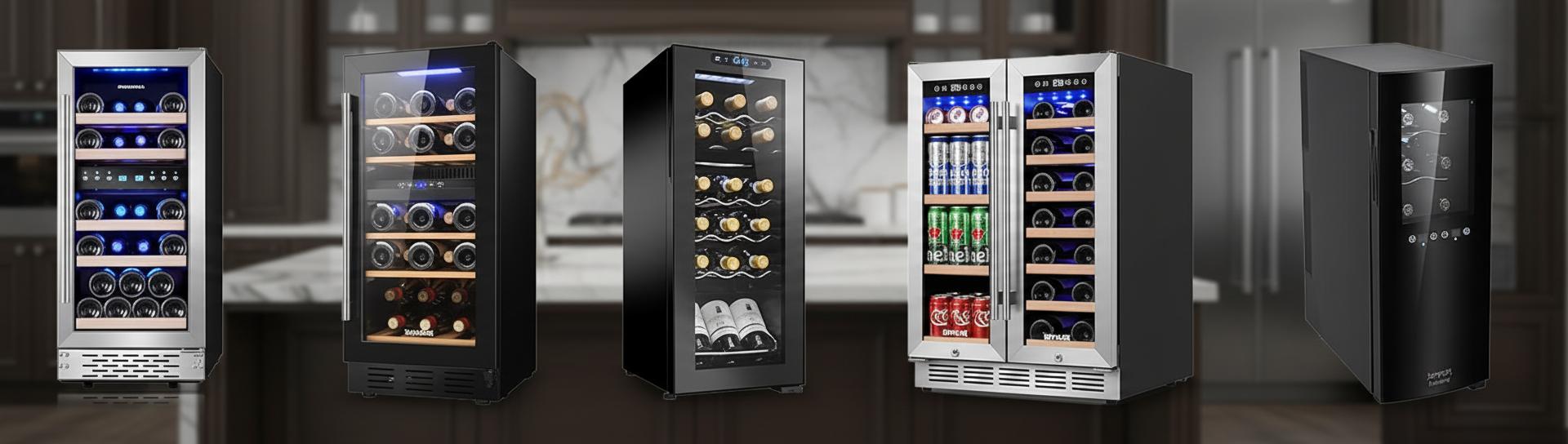 Best Dual-Temperature Wine Fridge - Precise Temperature Control, Spacious Storage, Stylish Design