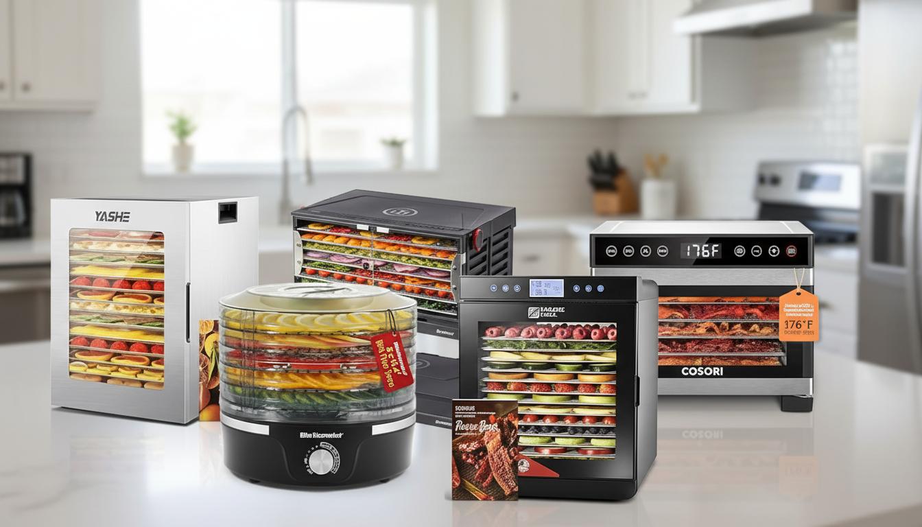 Best Electric Food Dehydrator - Versatile, Precise, Multiple Presets