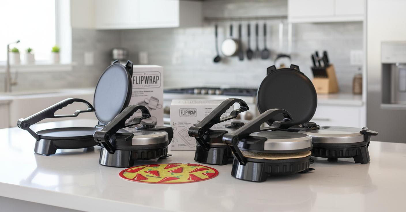 Best Electric Tortilla Maker - Quick Cooking, Even 6-Wedge Slices, Easy Homemade Quesadillas