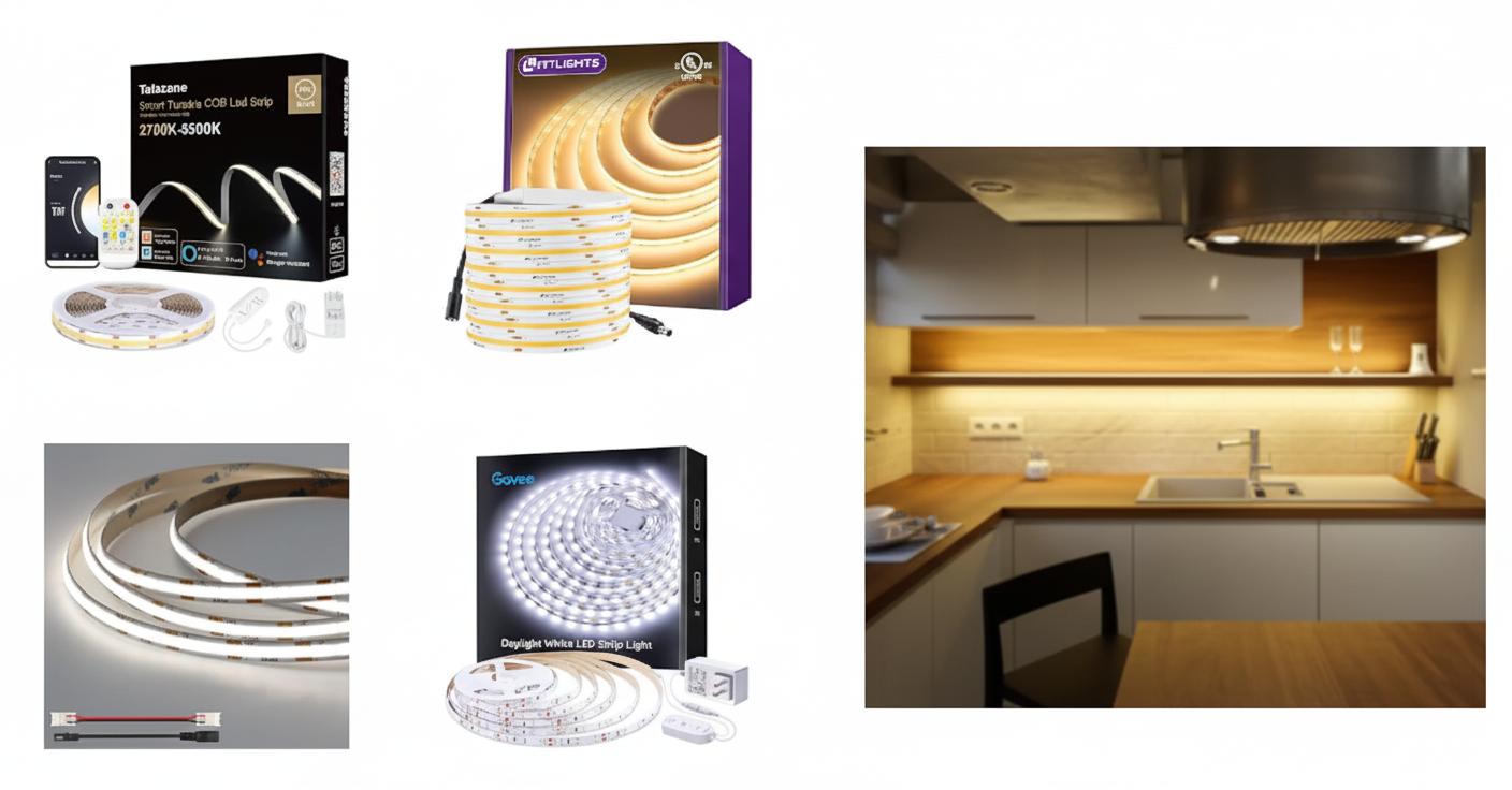 Best LED Cabinet Lighting Strip - Customizable Indoor Lighting, Smart Home Integration, Energy Efficient