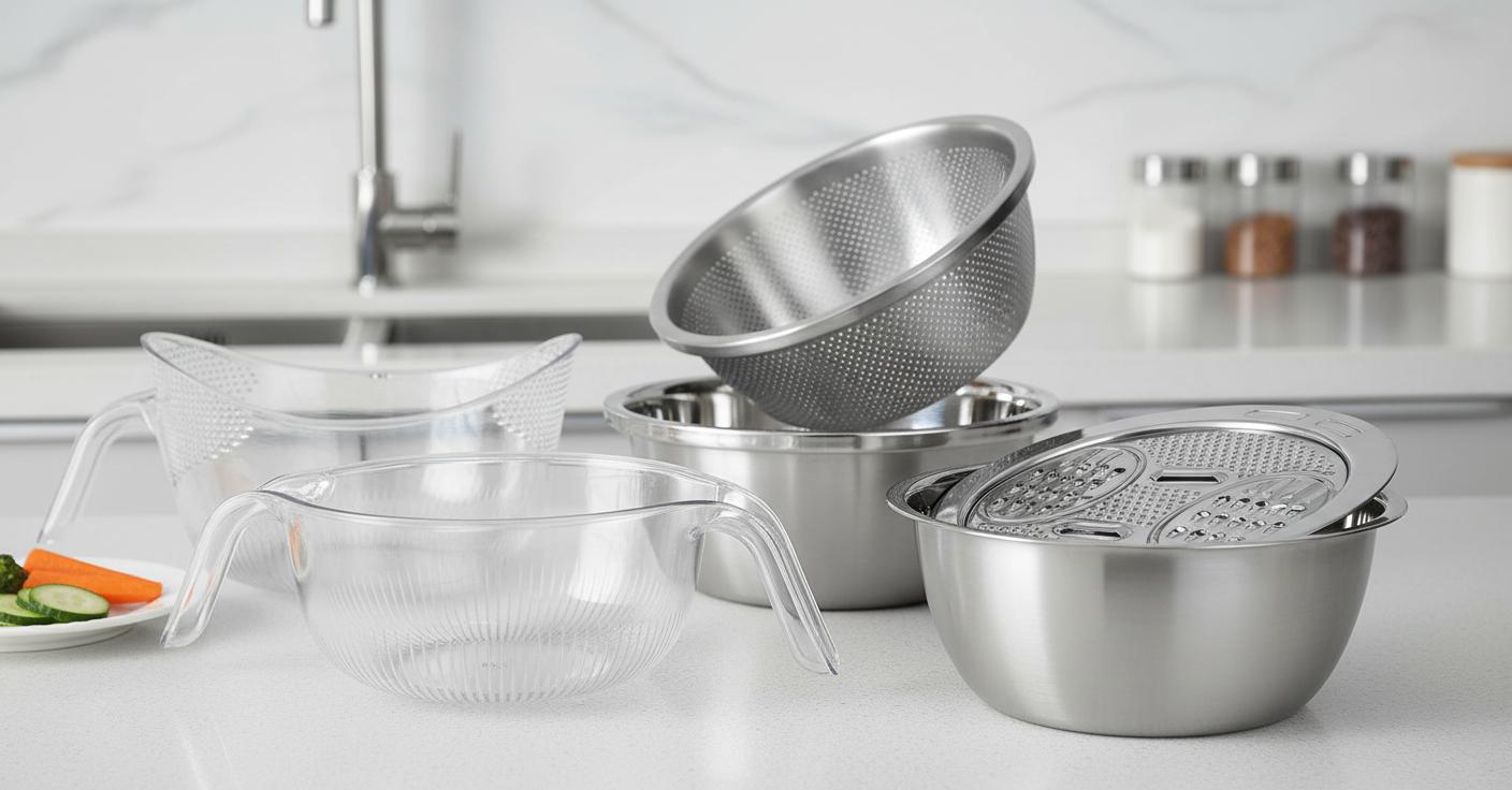 Best Multifunctional Rice Washer - Versatile, Efficient Washing, Easy Draining