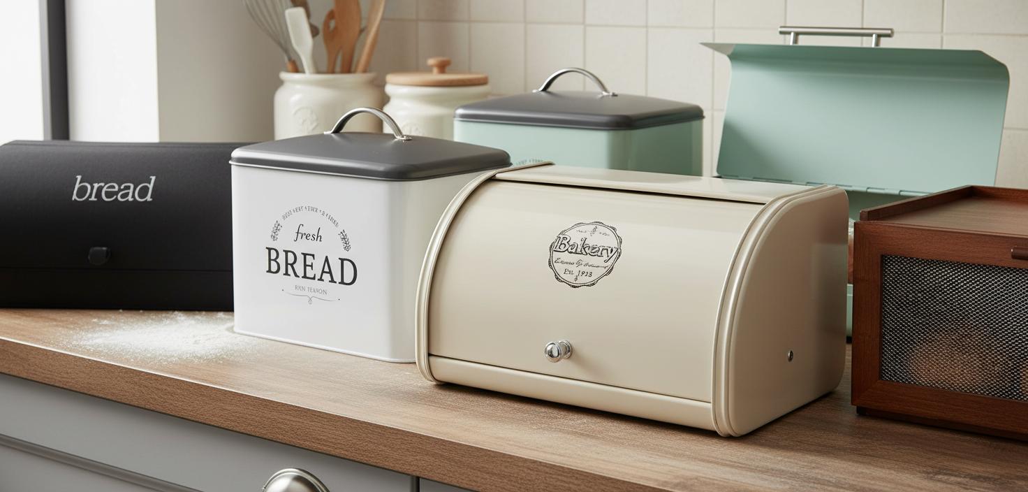 Best Retro Bread Bin - Stylish Design, Durable Build and Spacious Storage