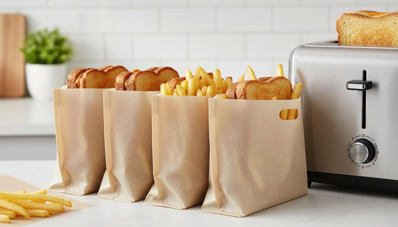 Best Reusable Silicone Toaster Bags - Non-Stick, Eco-Friendly, Easy to Clean