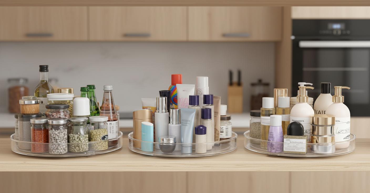 Best Rotating Lazy Susan Pantry Organizer - Maximizing Storage Space, Easy Accessibility, and Durable Design
