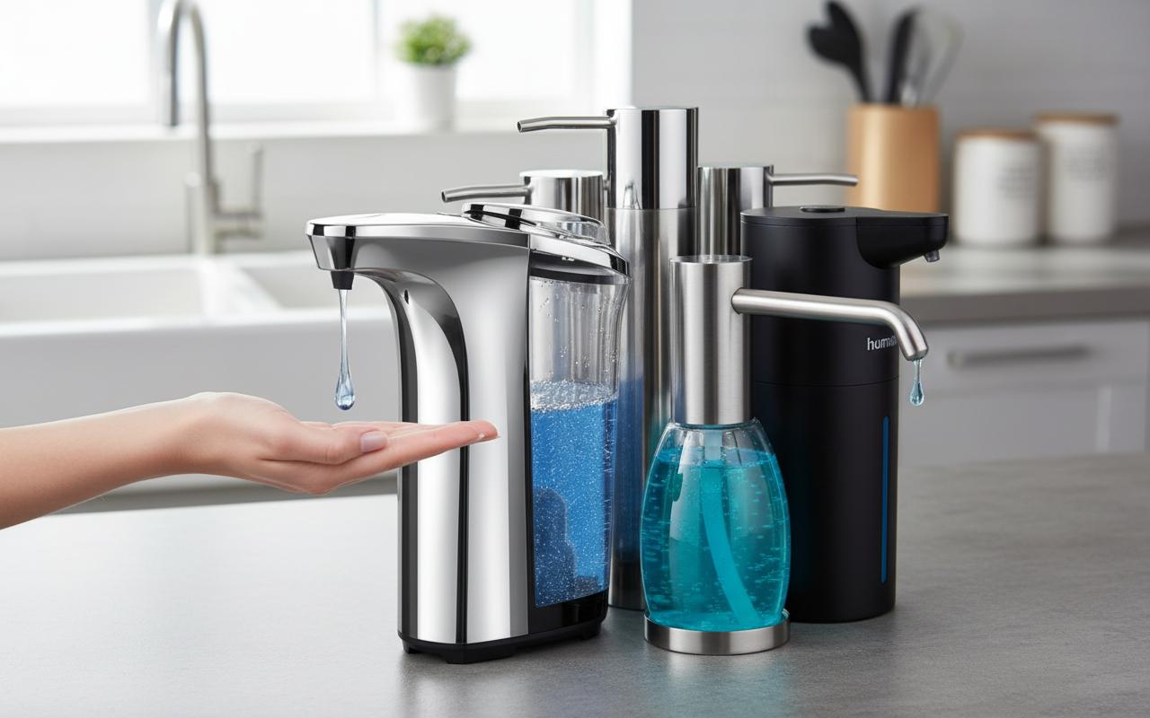 Best Sensor Soap Dispenser - Hands-Free Operation, Adjustable Soap Output, Hygienic Design