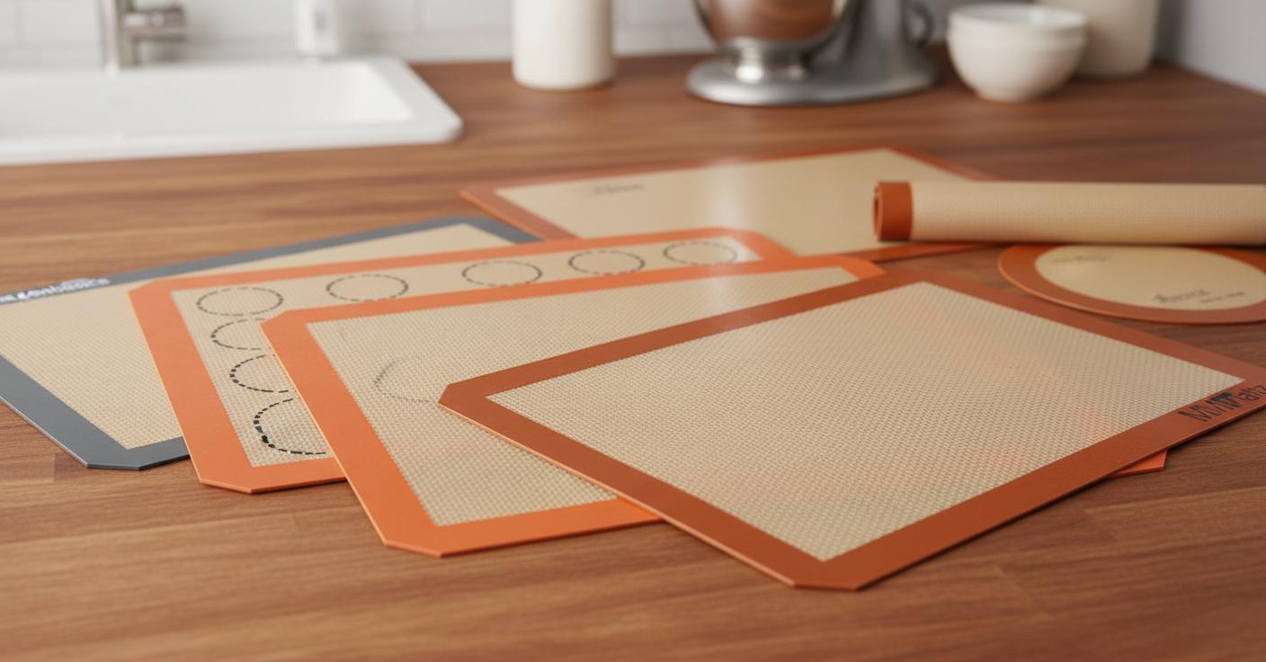 Best Silicone Baking Mats - Effortless Non-Stick Baking, Easy Cleanup and Reusable Durability