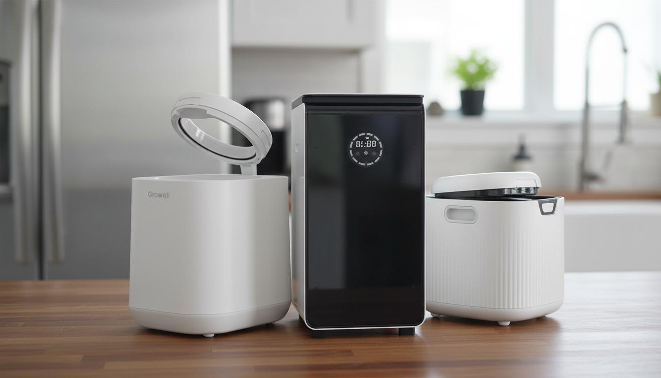Best Smart Compost Bin - Fast Composting, Odorless Design, User-Friendly Features