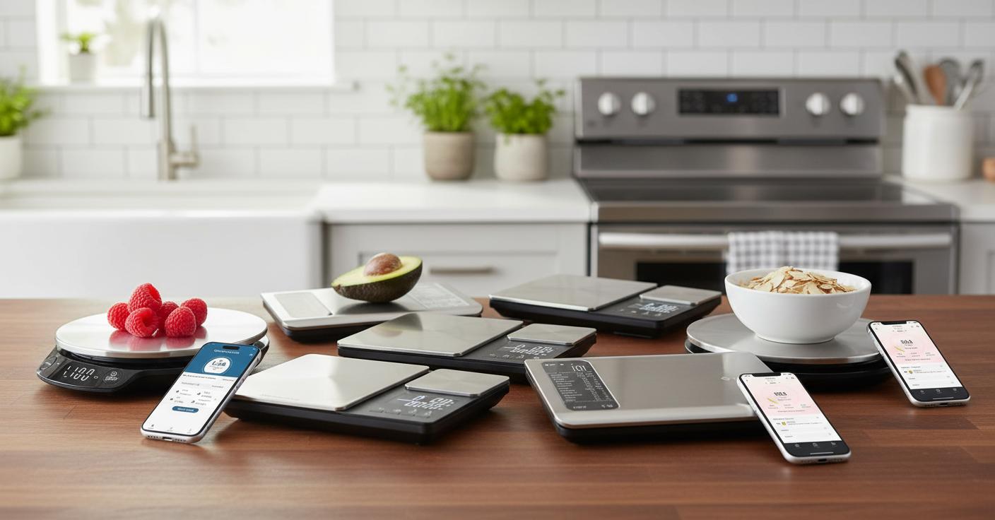 Best Smart Kitchen Scale - Accurate Portion Control, Easy Meal Prep, and User-Friendly Design