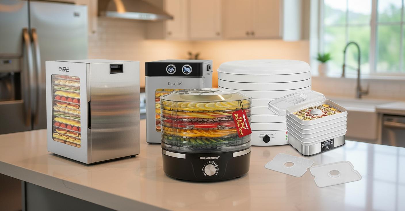 Best Stackable Dehydrator - Versatile Food Preservation, Customizable Settings, Easy to Use