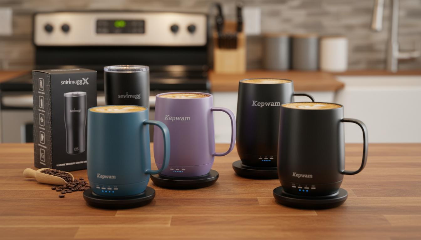 Best Temperature Control Smart Mug - Precise Heating, Long-lasting Warmth, and Sleek Design