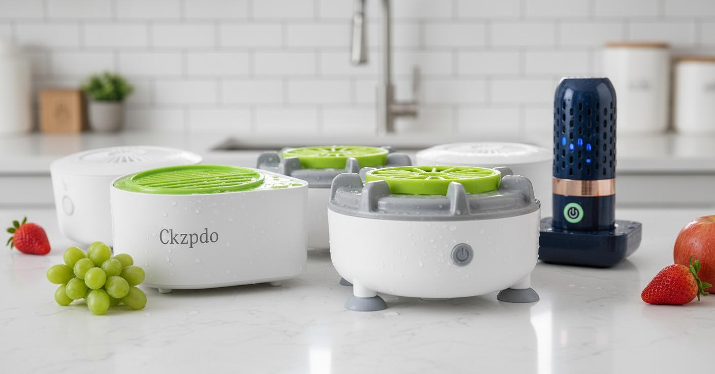 Best Ultrasonic Fruit and Veggie Washer - Deep Cleaning, Rechargeable OH Ion Technology, Versatile Use