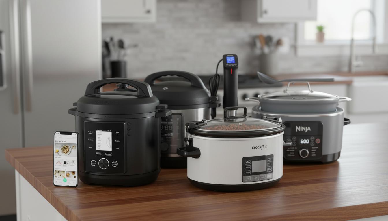 Best WiFi-Enabled Slow Cooker - Versatile Cooking, Smart Connectivity, Guided Recipes