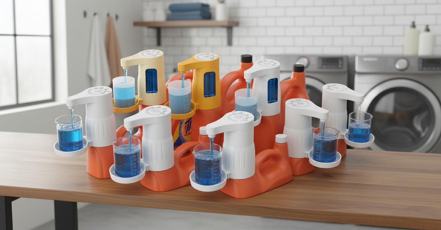 Best Automatic Laundry Detergent Dispenser - Hassle-Free, Mess-Free, and Convenient Liquid Dispensing