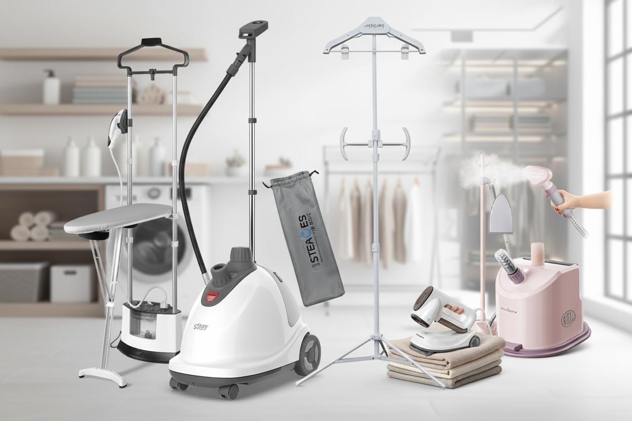 Best Clothes Steamer with Collapsible Pole - Hassle-Free Use, Professional Results, and Space-Saving Design