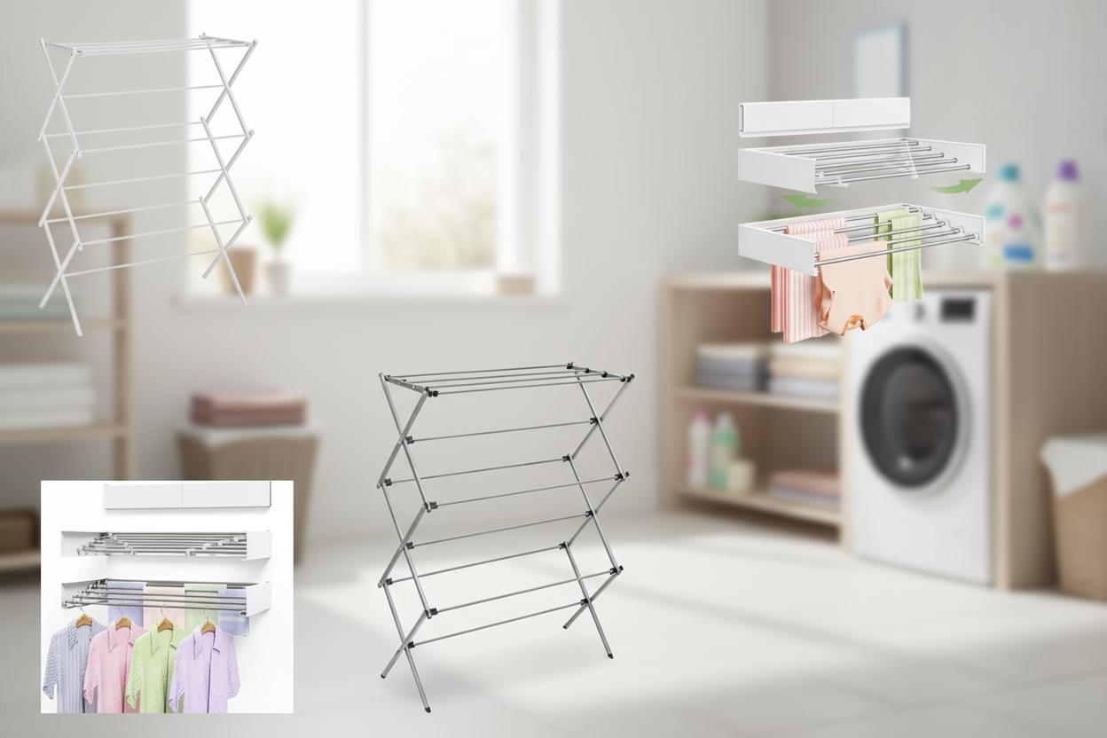 Best Collapsible Drying Rack - Space-Saving, Durable, and Portable for Indoor and Outdoor Use