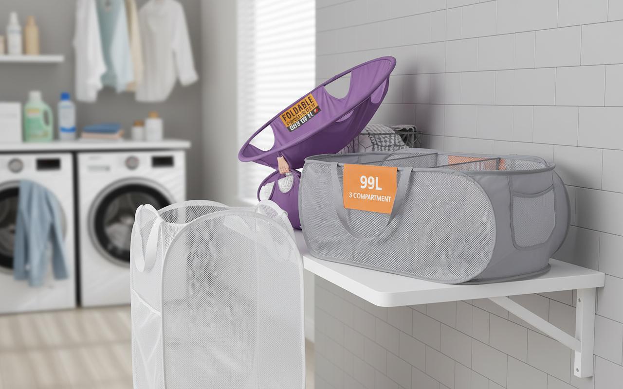 Best Collapsible Laundry Folding Station - Portable, Space-Saving, Durable Design