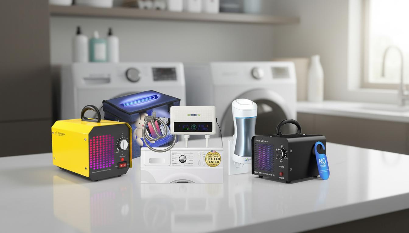 Best Compact Ozone Laundry Sanitizer - Odor Elimination, Air Purification, and Easy Home Use