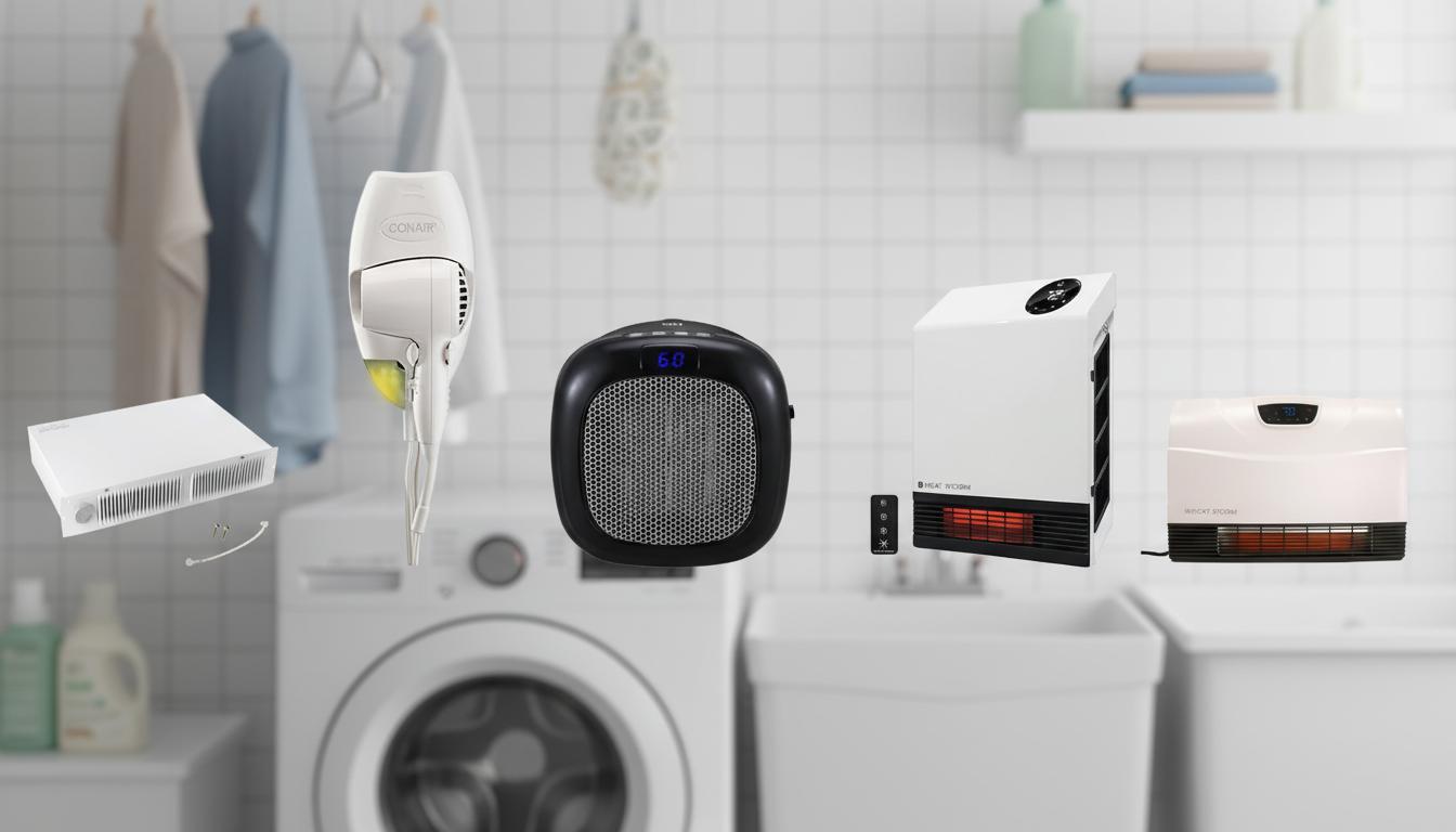 Best Compact Wall-Mount Drying Heater - Space-Saving, Efficient Heating, Ideal for Small Rooms