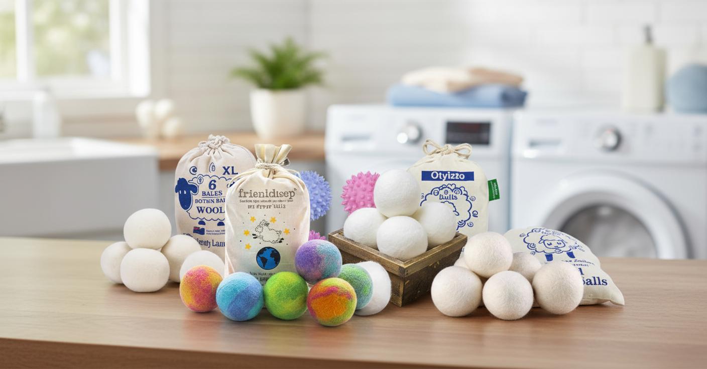 Best Eco-Friendly Dryer Balls - Natural Materials, Reusable Design, and Chemical-Free Softening