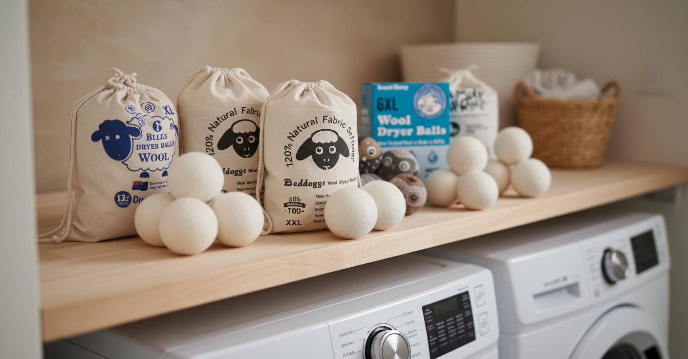 Best Eco-Friendly Wool Dryer Balls Dispenser - Sustainable, Effective Softening, Wrinkle Reduction