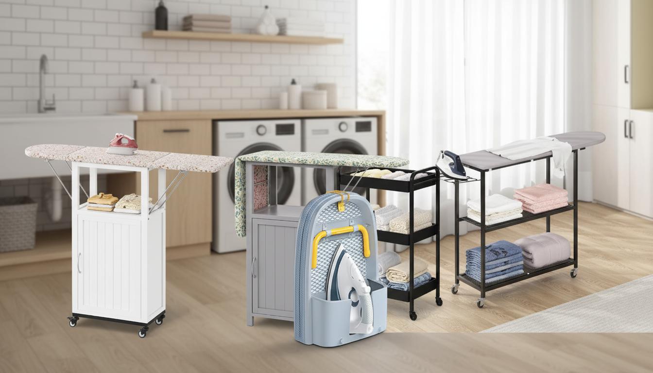 Best Foldable Ironing Station - Space-Saving Design, Multifunctional Use, Neat Storage Solutions
